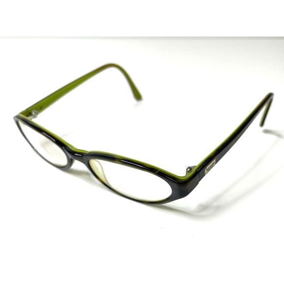 Kate Spade Kendall 0DV2 Brown Tortoise Green Oval Eyeglass Frame 49-16-130 - Picture 2 of 10